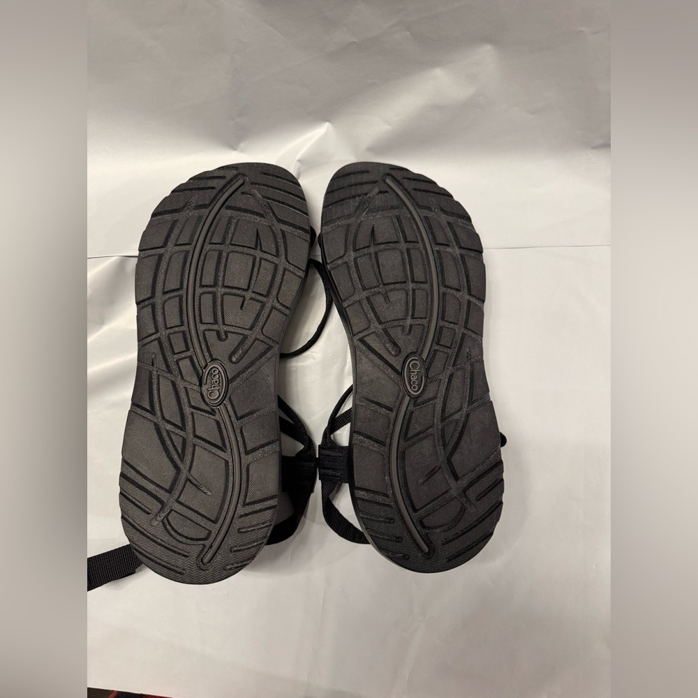 Chaco Dual Strap Cloud Sandal Women Solid Black - Picture 10 of 12